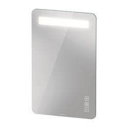 Duravit Luv Spiegel Wandmontage 38x500x800mm, LED oben, 22W, Betätigung berühr... DURAVIT-LU9657000000000 4063382460745 (Abb. 1)