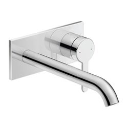 Duravit C.1 Einhebel-Waschtischmischer, Chrom, 5l/min, Hebelgriff, Ausladung 225m... DURAVIT-C11070004010 7612158491918 (Abb. 1)