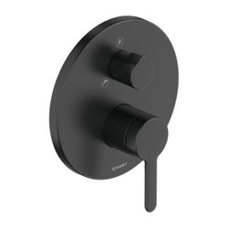 Duravit C.1 Einhebel-Wannenmischer Unterputz, 2 Verbraucher, Mattschwarz, Wannen.... DURAVIT-C15210012046 4053424891279 (Abb. 1)