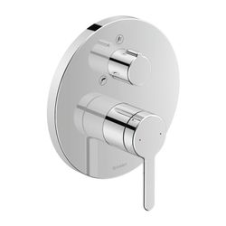 Duravit C.1 Einhebel-Wannenmischer Unterputz, 2 Verbraucher, Chrom, Sicherungsk. ... DURAVIT-C15210018010 7612158492311 (Abb. 1)