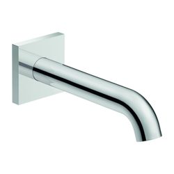 Duravit C.1 Wanneneinlauf Wandmontage, Chrom Hochglanz, Rosette eckig, Ausladung ... DURAVIT-C15240009010 7612158494865 (Abb. 1)