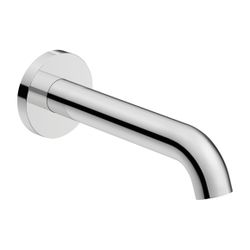Duravit C.1 Wanneneinlauf Wandmontage, Mattschwarz, Rosette eckig, Ausladung 205m... DURAVIT-C15240009046 4053424891347 (Abb. 1)