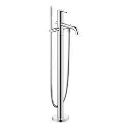 Duravit C.1 Einhebel-Wannenmischer bodenstehend, Chrom HG, Ausladung 201mm, Chrom... DURAVIT-C15250000010 7612158492168 (Abb. 1)