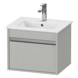 Duravit Ketho Waschtischunterbau wandh. 412x500x410mm, Compact Betongrau Matt, Gri... DURAVIT-KT640400707 4063382032393 (Abb. 1)