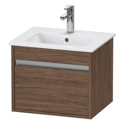 Duravit Ketho Waschtischunterbau wandhäng. 412x500x410mm Compact Nusb.dunkel Matt,... DURAVIT-KT640402121 4063382032423 (Abb. 1)