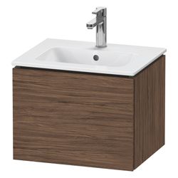 Duravit L-Cube Waschtischunterbau wandh. 421x520x400mm Compact Nusb.dunkel Matt, G... DURAVIT-LC611802121 4063382032812 (Abb. 1)