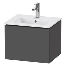 Duravit L-Cube Waschtischunterbau wandh. 421x520x400mm Compact Graphit Matt, Griff... DURAVIT-LC611804949 4063382032782 (Abb. 1)