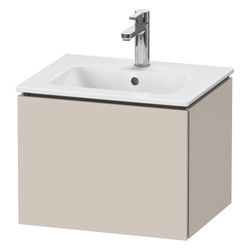 Duravit L-Cube Waschtischunterbau wandh. 421x520x400mm Compact Taupe Matt, Grifflo... DURAVIT-LC611809191 4063382032768 (Abb. 1)