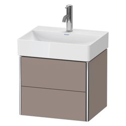 Duravit XSquare Waschtischunterbau wandhäng. 390x484x397mm Compact, Basalt Matt, G... DURAVIT-XS430504343 4063382034878 (Abb. 1)