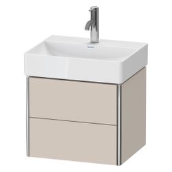 Duravit XSquare Waschtischunterbau wandhäng. 390x484x397mm Compact, Taupe Matt, Gr... DURAVIT-XS430509191 4063382034861 (Abb. 1)