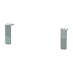 Duravit Universal Sockelfuß 10x44x152mm, Chrom HG, für Serie L-Cube, Brioso, C-bon... DURAVIT-UV999300000 4053424031002 (Abb. 1)