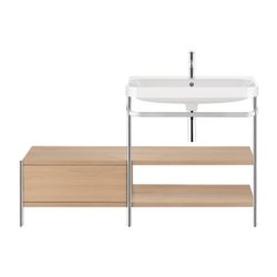 Duravit C.1 Einhebel-Waschtischmischer M, Chrom, 5l/min, Hebelgriff, mit Garnitur... DURAVIT-C11020001010 7612158491086 (Abb. 1)