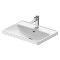 Duravit D-Neo Einbauwaschtisch 440x600x170mm, Weiß Hochglanz, mit HLB/Überlauf, 1 H... DURAVIT-0357600027 4063382157249 (Abb. 1)