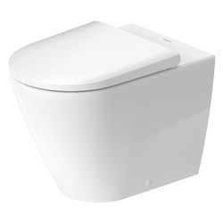 Duravit D-Neo Stand WC 580x370x400mm, Weiß Hochglanz, Back to wall, 4,5l, Tiefspüle... DURAVIT-2003090000 4063382016737 (Abb. 1)