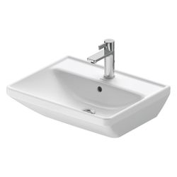 Duravit D-Neo Waschtisch 440x550x165mm wandhäng., Weiß Hochglanz, Rechteckig, 1 Was... DURAVIT-2366550000 4063382016287 (Abb. 1)