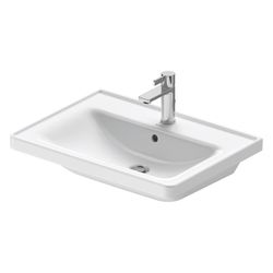 Duravit D-Neo Waschtisch 480x650x160mm, Weiß Hochglanz, Rechteckig, 1 Waschplatz/HL... DURAVIT-2367650000 4063382015624 (Abb. 1)