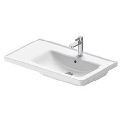 Duravit D-Neo Waschtisch 480x800x160mm, Weiß Hochglanz, Rechteckig, 1 Waschplatz R,... DURAVIT-2370800000 4063382016829 (Abb. 1)
