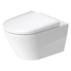 Duravit D-Neo Wand-WC 540x370x360mm, Weiß Hochglanz, 4,5l, Tiefspüler, rimless, Dur... DURAVIT-2577090000 4063382016928 (Abb. 1)