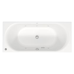 Duravit D-Neo Whirlwanne Rechteckig, Einbau, 800x1800x485mm, Jet Project, 2 Rü... DURAVIT-760476000JP1000 4063382135636 (Abb. 1)