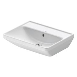 Duravit D-Neo Waschtisch 440x550x165mm wandhängend, Weiß Hochglanz, Rechteckig, 1 W... DURAVIT-2366550060 4063382016324 (Abb. 1)