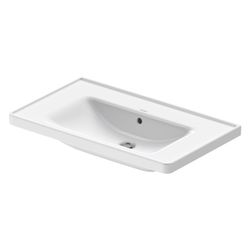 Duravit D-Neo Waschtisch 480x800x165mm, Weiß Hochglanz, Rechteckig, 1 Waschplatz mi... DURAVIT-2367800060 4053424982014 (Abb. 1)