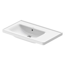 Duravit D-Neo Waschtisch 480x800x165mm, Weiß Hochglanz, Rechteckig, 1 Waschplatz L,... DURAVIT-2369800060 4063382016805 (Abb. 1)