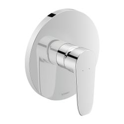 Duravit B.1 Einhebel-Brausemischer Unterputz, 1 Verbraucher, Chrom, 24,5l/min, Ro... DURAVIT-B14210010010 7612158495343 (Abb. 1)