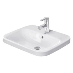 Duravit DuraStyle Einbauwaschtisch 455x560x170mm, Weiß Hochglanz, WonderGliss, mit... DURAVIT-03745600001 4021534899591 (Abb. 1)