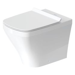 Duravit DuraStyle Stand WC 575x370x400mm, Weiß Hochglanz, WonderGliss, Back to wal... DURAVIT-21500900001 4021534854507 (Abb. 1)