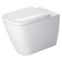 Duravit Happy D.2 Stand WC 570x365x400mm, Weiß HG, Back to wall, 4,5/3l, Tiefspüler... DURAVIT-2159090000 4021534856105 (Abb. 1)