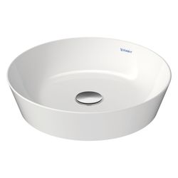 Duravit Cape Cod Aufsatzbecken 430mm, Weiß Hochglanz, DuraCeram, rund, ohne Überlau... DURAVIT-2328430000 4053424587516 (Abb. 1)