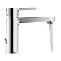 Duravit B.2 Einhebel-Waschtischmischer M, Chrom, 5l/min, Hebelgriff, mit Garnitur... DURAVIT-B21020001010 7612158494353 (Abb. 1)