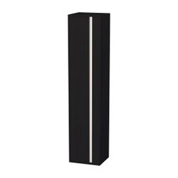 Duravit Ketho Hochschrank Dekor 360x400x1800mm Eiche Mattschwarz, 1 Tür L, Griffle... DURAVIT-KT1255L1616 4063382083654 (Abb. 1)