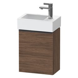 Duravit D-Neo Waschtischunterbau wandh. 222x364x440mm Nussb. dunkel Matt Griff... DURAVIT-DE4218LBD210000 4067116121513 (Abb. 1)