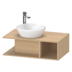 Duravit D-Neo Konsolenwaschtischunterbau wandh. 480x800x260mm, Compact, Natur Eich... DURAVIT-DE491803030 4063382110114 (Abb. 1)