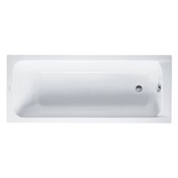Duravit D-Code Badewanne 420x700x1700mm, Weiß glänzend, Rechteckig, Einbau, Ab... DURAVIT-700098000000000 4021534386459 (Abb. 1)