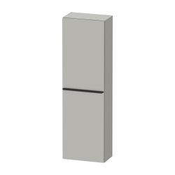 Duravit D-Neo Halbhochschrank Dekor 240x400x1320mm Betongrau Matt, 1 Tür L, 4 ... DURAVIT-DE1318LBD070000 4067116124651 (Abb. 1)