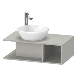 Duravit D-Neo Konsolenwaschtischunterbau wandh. 480x800x260mm, Compact, Betongrau ... DURAVIT-DE491800707 4063382110077 (Abb. 1)