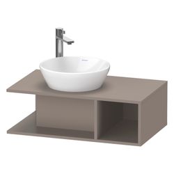 Duravit D-Neo Konsolenwaschtischunterbau wandhäng. 480x800x260mm Compact Basalt Ma... DURAVIT-DE491804343 4063382110138 (Abb. 1)