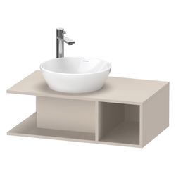 Duravit D-Neo Konsolenwaschtischunterbau wandhäng. 480x800x260mm, Compact, Taupe M... DURAVIT-DE491809191 4063382110176 (Abb. 1)