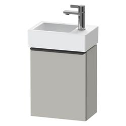 Duravit D-Neo Waschtischunterbau wandh. 222x364x440mm Betongrau Matt, Griff Di... DURAVIT-DE4218LBD070000 4067116115680 (Abb. 1)