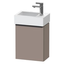 Duravit D-Neo Waschtischunterbau wandh. 222x364x440mm Basalt Matt, Griff Diama... DURAVIT-DE4218RBD430000 4067116121667 (Abb. 1)