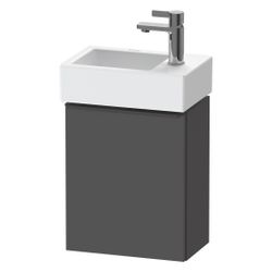 Duravit D-Neo Waschtischunterbau wandh. 222x364x440mm Graphit Matt, Griff Diam... DURAVIT-DE4218RBD490000 4067116121674 (Abb. 1)
