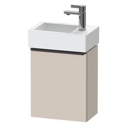 Duravit D-Neo Waschtischunterbau wandh. 222x364x440mm Taupe Matt, Griff Diaman... DURAVIT-DE4218RBD910000 4067116121704 (Abb. 1)
