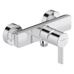 Duravit D-Neo Einhebel-Brausemischer Aufputz, Chrom, 18,5l/min, S-Anschlüsse, 1/2... DURAVIT-DE4230000010 8000177305054 (Abb. 1)