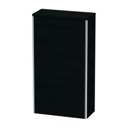 Duravit XSquare Halbhochschrank Dekor 236x500x896mm Eiche Mattschwarz, 1 Tür L, 2 ... DURAVIT-XS1303L1616 4063382138859 (Abb. 1)