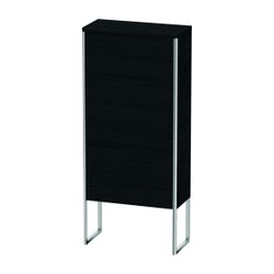 Duravit XSquare Halbhochschrank Dekor 236x500x1136mm Eiche Mattschwarz, 1 Tür R, 2... DURAVIT-XS1304R1616 4063382138910 (Abb. 1)