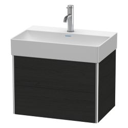 Duravit XSquare Waschtischunterbau wandhäng. 390x584x397mm Compact, Eiche Mattschw... DURAVIT-XS416701616 4063382136756 (Abb. 1)