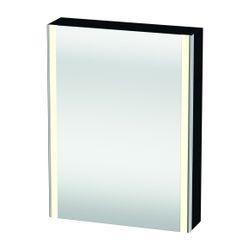 Duravit XSquare Spiegelschrank Wandmontage 155x600x800mm, Eiche Schwarz, 1 Tür... DURAVIT-XS7111L16160000 4063382764553 (Abb. 1)