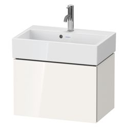 Duravit L-Cube Waschtischunterbau wandh. 391x584x394mm Compact Eiche Marmoriert Ma... DURAVIT-LC611905555 4067116353822 (Abb. 1)